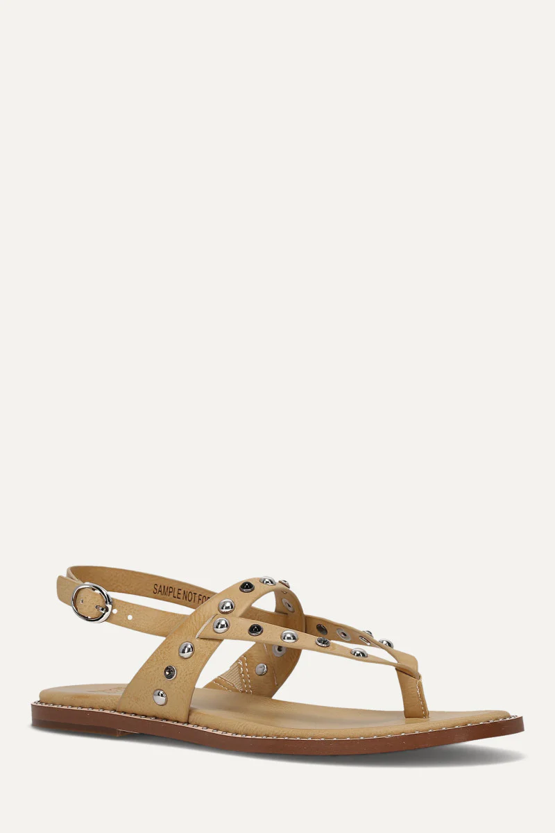 Bucky Studded Thong