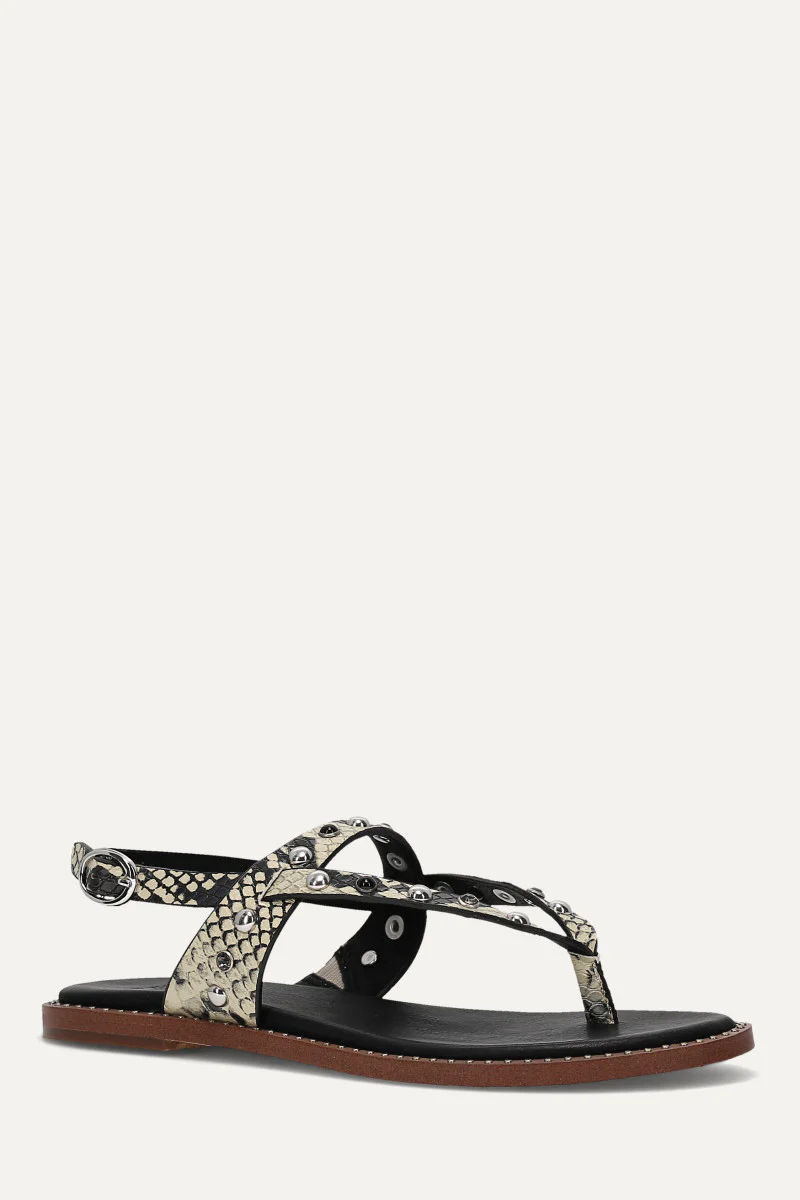 Bucky Studded Thong