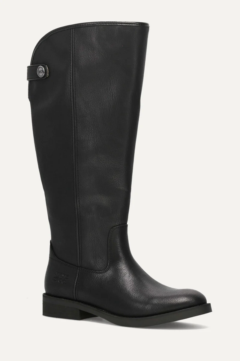 Kellie Button Tall Wide Calf